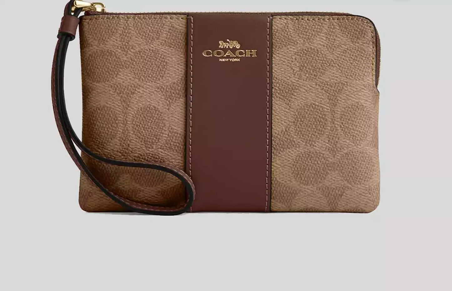 Coach Signature Wristlet