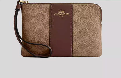 Coach Signature Wristlet