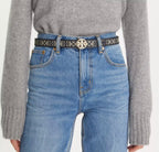 Tory Burch Miller Monogram Belt