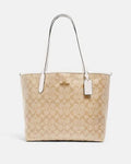 Coach City Tote Bag In Signature Canvas