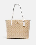 Coach City Tote Bag In Signature Canvas