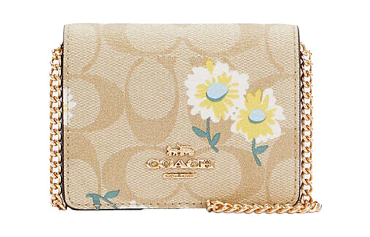 Coach Mini Wallet On A Chain Crossbody