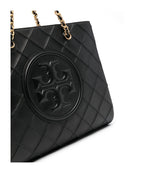Tory Burch Fleming leather tote bag - Black