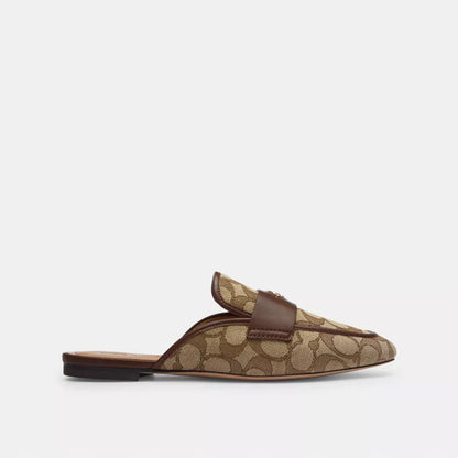 Coach Samie Slide In Signature Jacquard