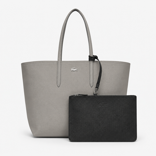 Lacoste Anna Reversible Tote With Pouch