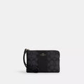 Coach Corner Zip Wristlet