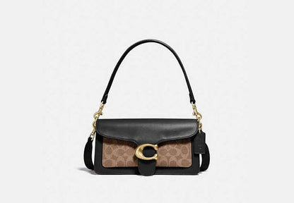 Coach Tabby Shoulder Bag 26 With Signature Canvas
