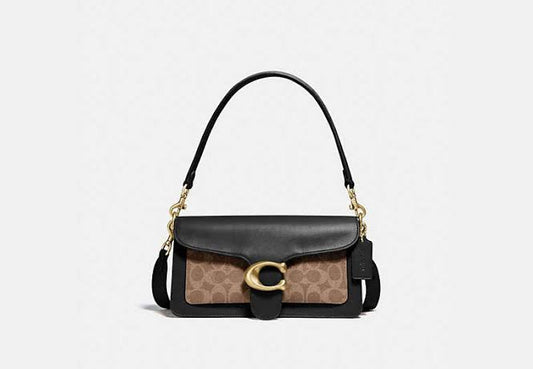 Coach Tabby Shoulder Bag 26 With Signature Canvas