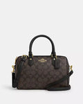 Coach Rowan Satchel in Signature Canvas